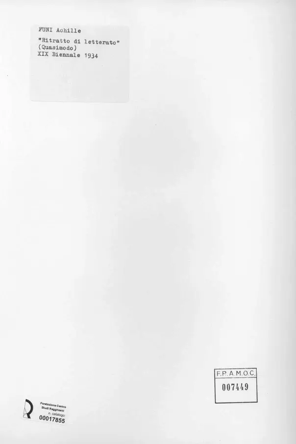 Anonimo, Anonimo , retro