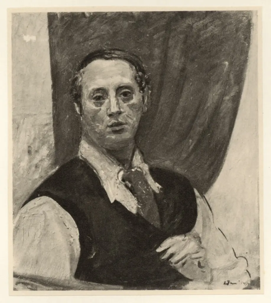 Funi, Achille , Autoritratto