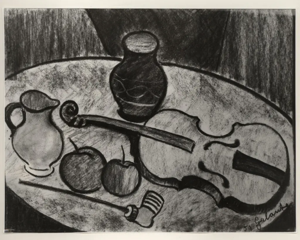 Galante, Nicola , Vasi areai e violino -