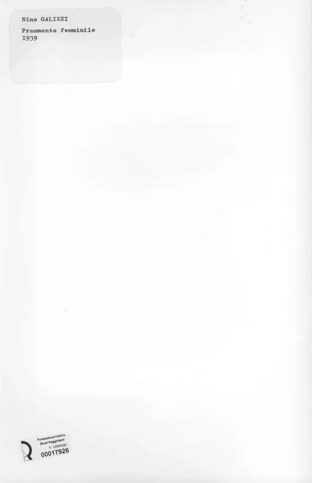 Anonimo, Anonimo , retro