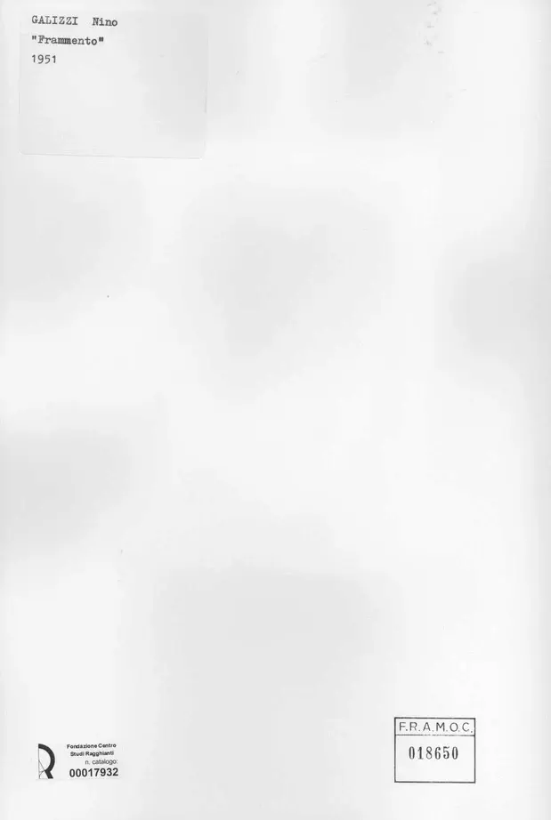 Anonimo, Anonimo , retro