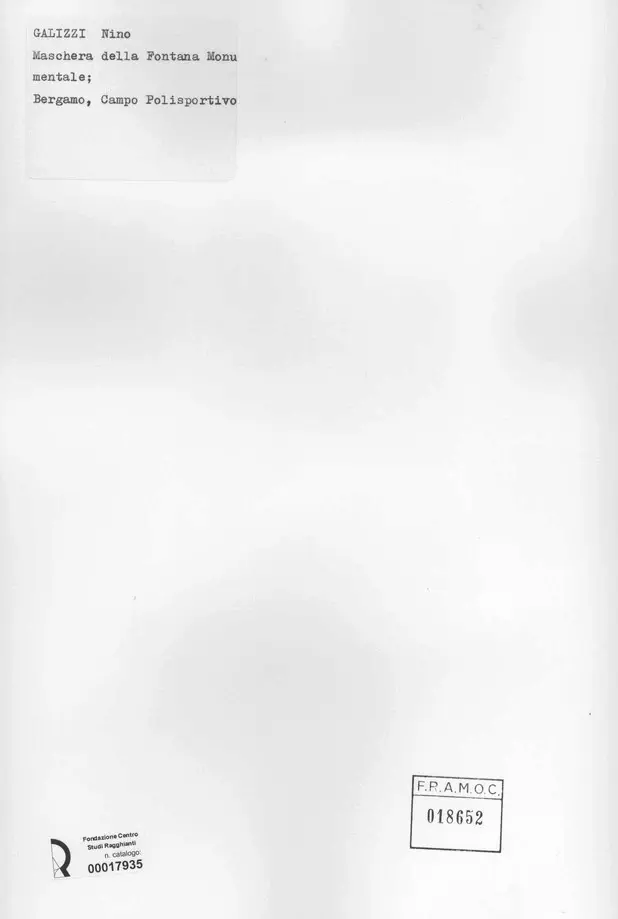 Anonimo , Galizzi, Nino - -