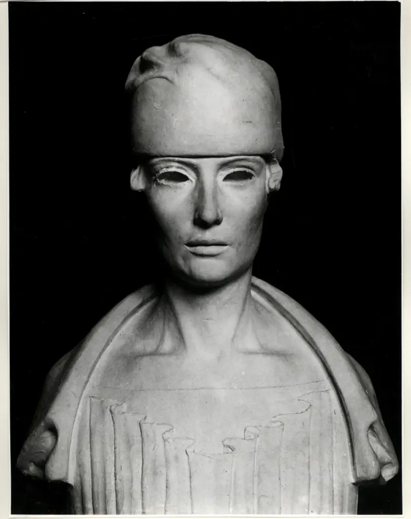 Anonimo , Galizzi, Nino - sec. XX - Ritratto di Maria Cortesi , fronte