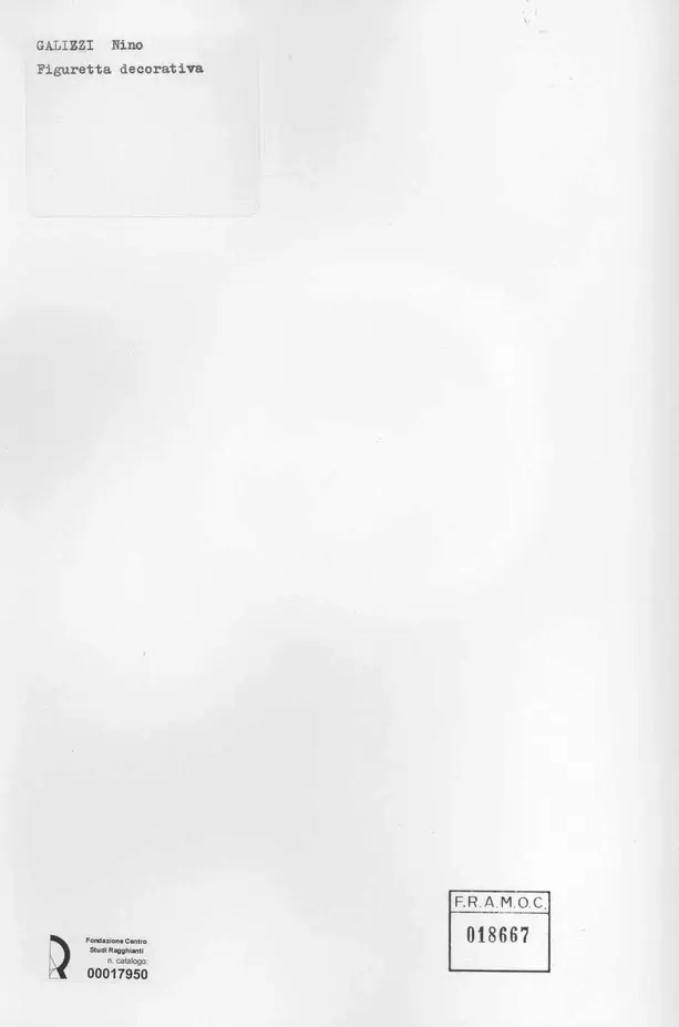 Anonimo, Anonimo , retro