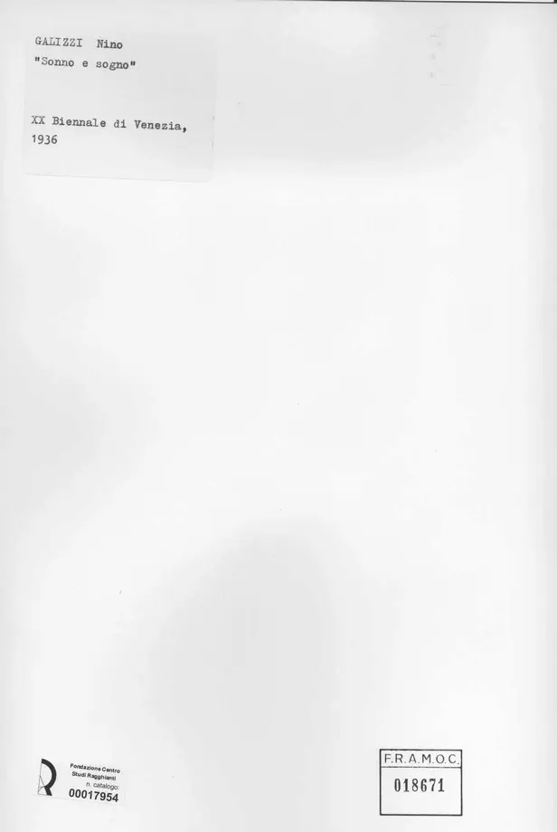 Anonimo, Anonimo , retro