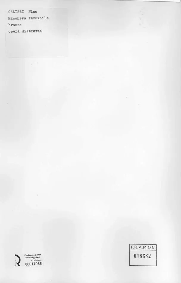 Anonimo, Anonimo , retro