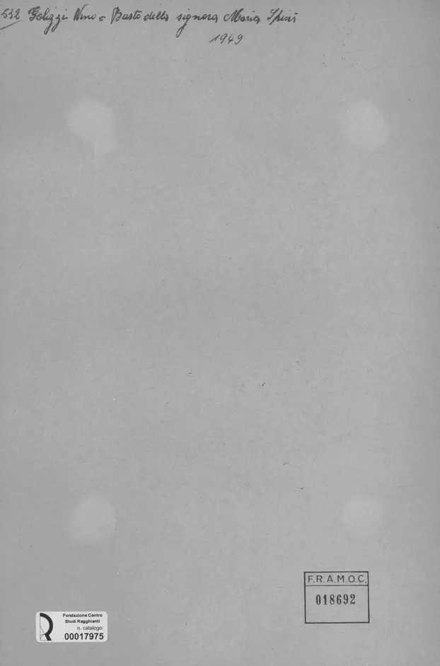 Anonimo, Anonimo , retro