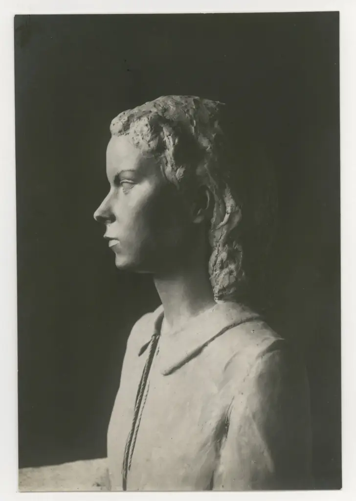 Anonimo , Gallo, Oscar - sec. XX - Ritratto d'Hanigare