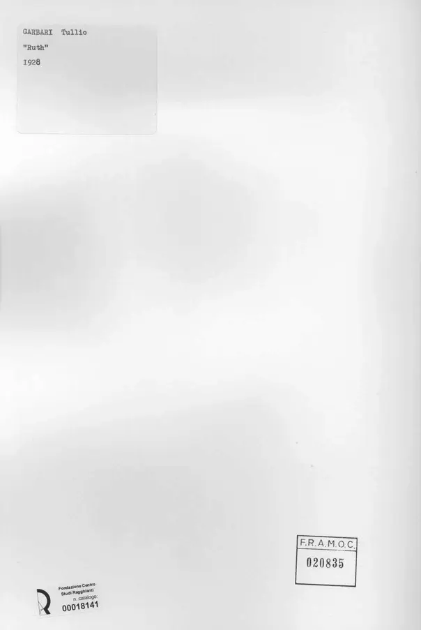 Anonimo , Garbari, Tullio - sec. XX - , retro