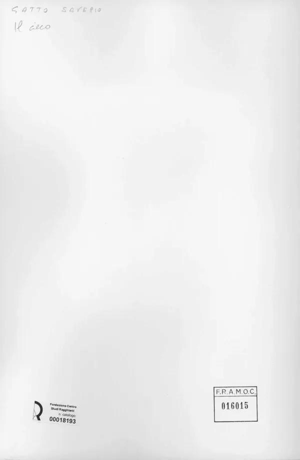 Anonimo, Anonimo , retro