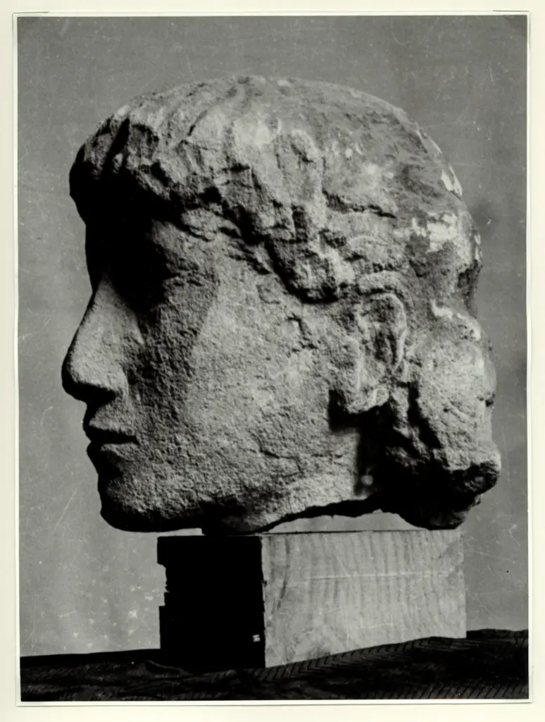 Anonimo , Wiegman, Jenny - sec. XX - Testa di ragazza , fronte