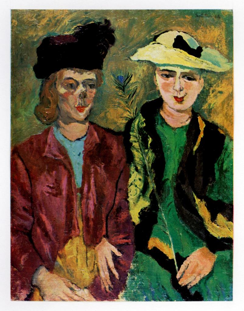 Anonimo , Gentilini, Franco - sec. XX - Le due amiche , fronte