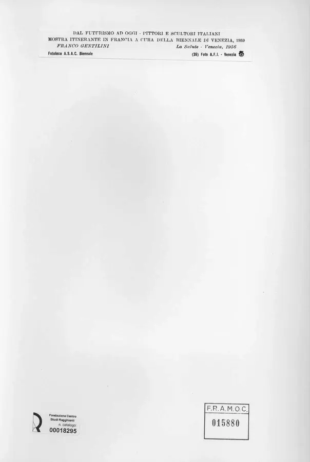 A.F.I. Agenzia Fotografica Industriale , retro