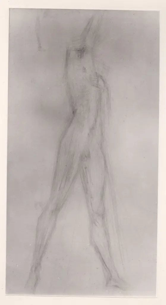 Giacomelli , Gerardi, Alberto - sec. XX - Schizzo per un S. Michele , fronte