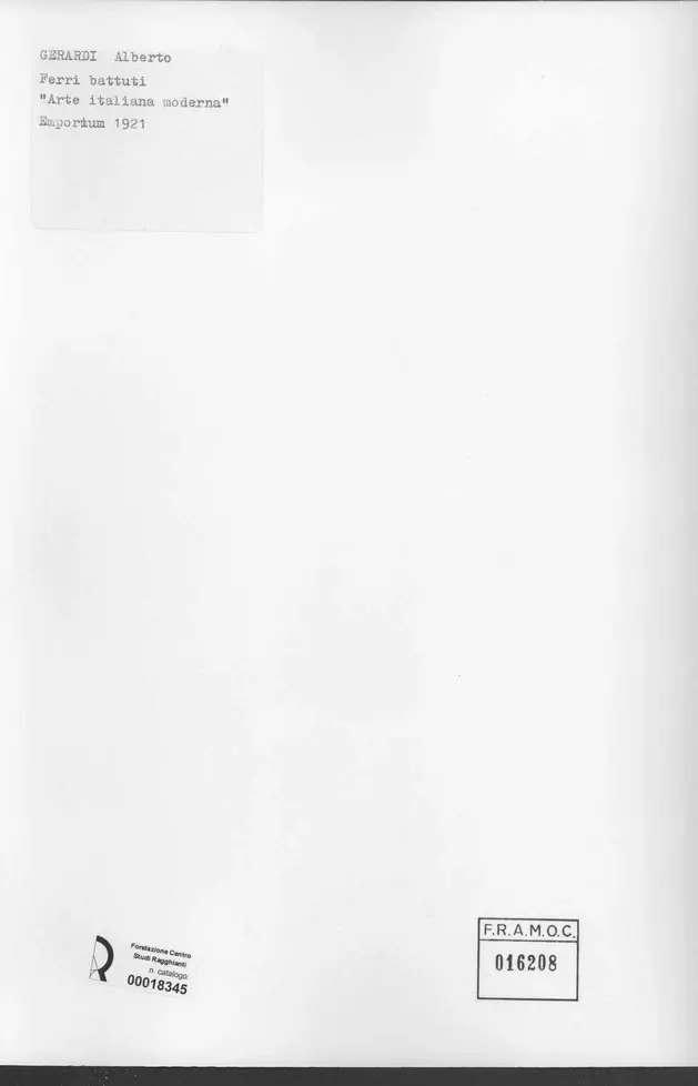 Anonimo, Anonimo , retro