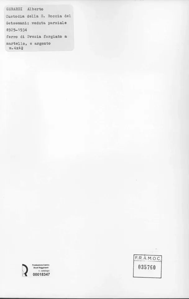 Anonimo, Anonimo , retro