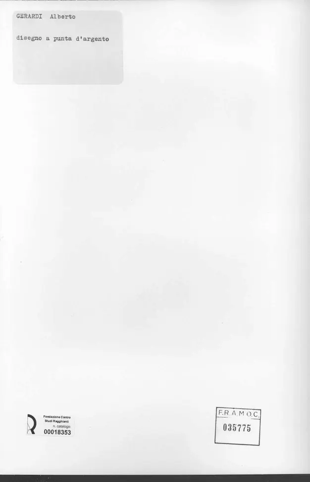 Anonimo, Anonimo , retro