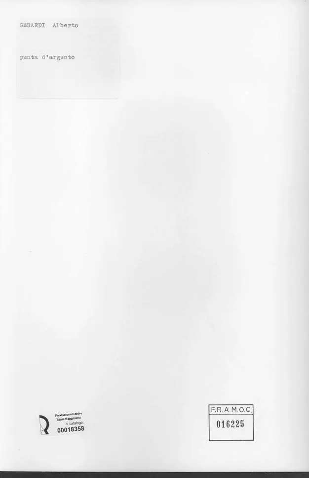 Anonimo, Anonimo , retro