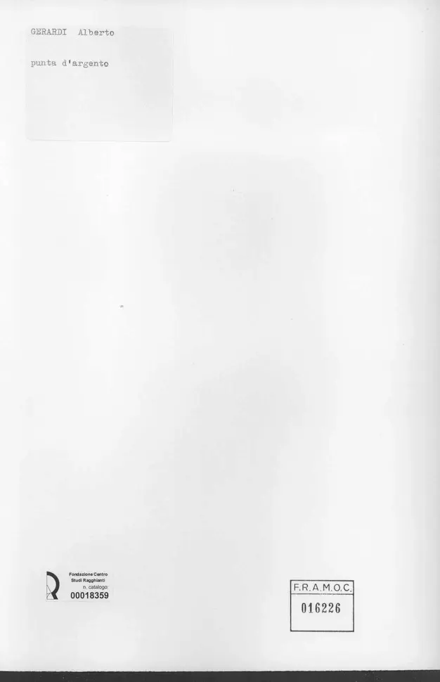 Anonimo, Anonimo , retro