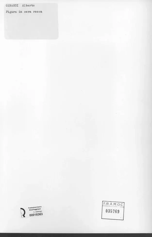 Anonimo, Anonimo , retro