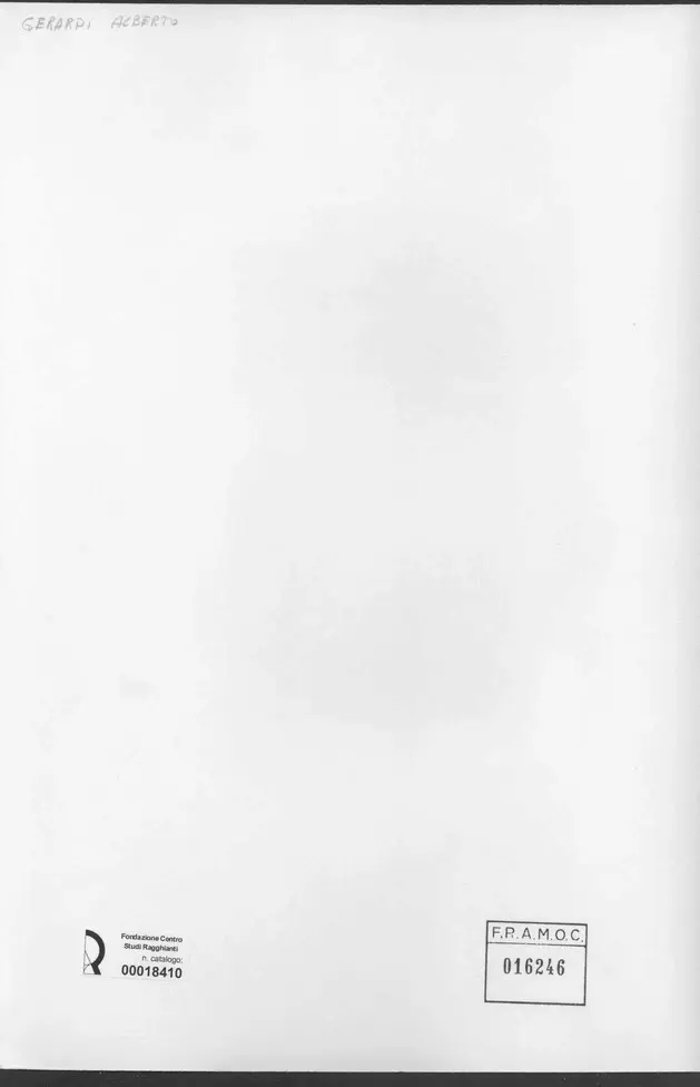 Anonimo , Geradi, Alberto - sec. XIX/ XX - Aquila , retro