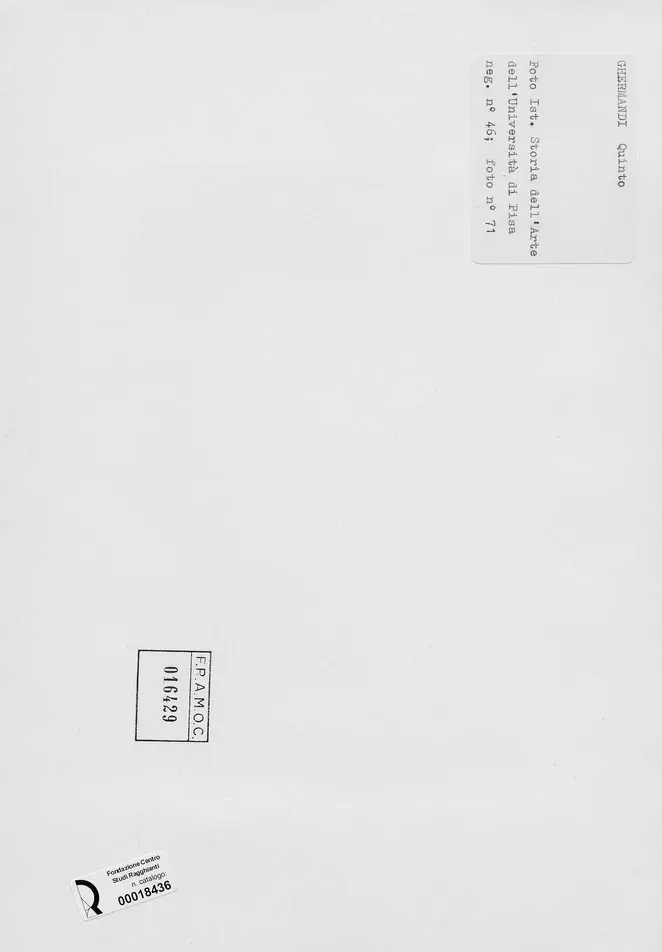 Ghermandi, Quinto - - , retro