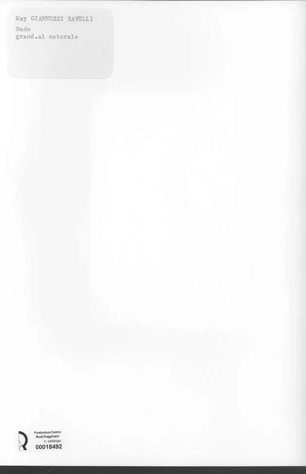 Anonimo, Anonimo , retro