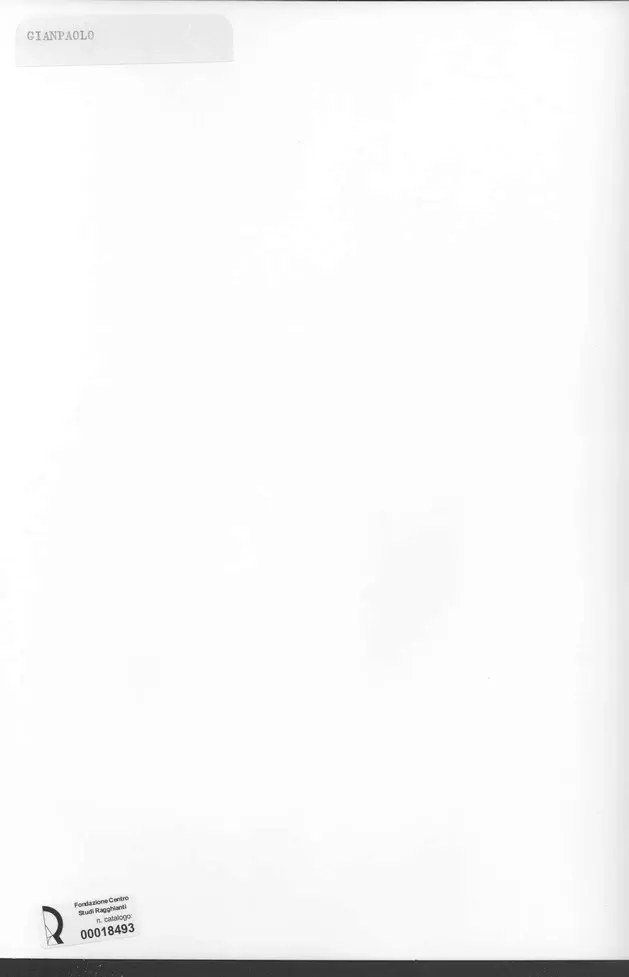 Anonimo , Giannuzzi Savelli, May - sec. XX - Studio cromatico , retro