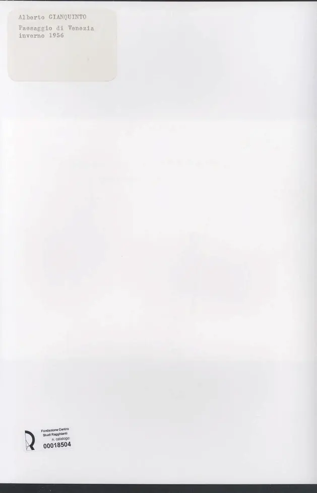 Anonimo, Anonimo , retro