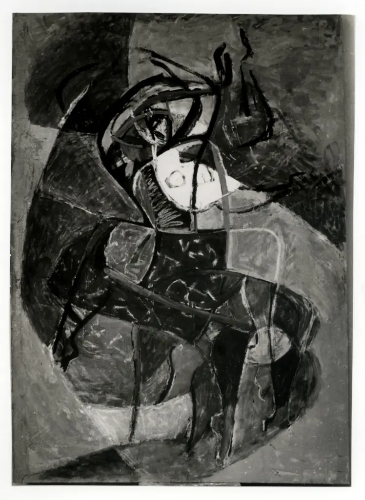 Anonimo , Giarrizzo, Manlio - sec. XX - Ballerina , fronte