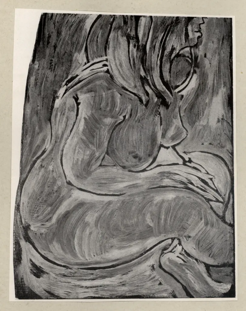 Anonimo , Gilardi, Silvano - sec. XX/ XXI - Nudo , fronte