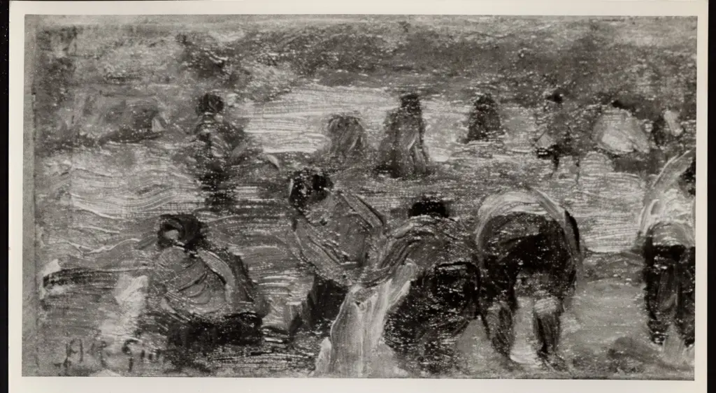 Giorgi, Anton Ruggero , Soldati a bagno sull'Isonzo