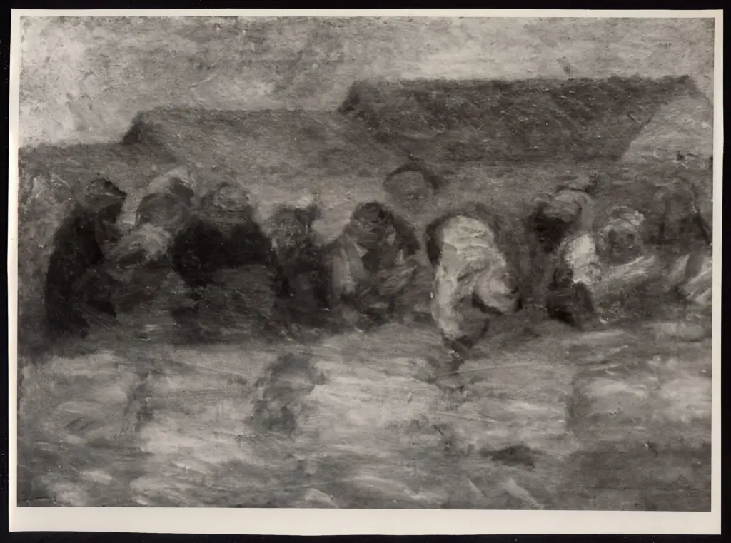 Giorgi, Anton Ruggero , La raccolta del grano