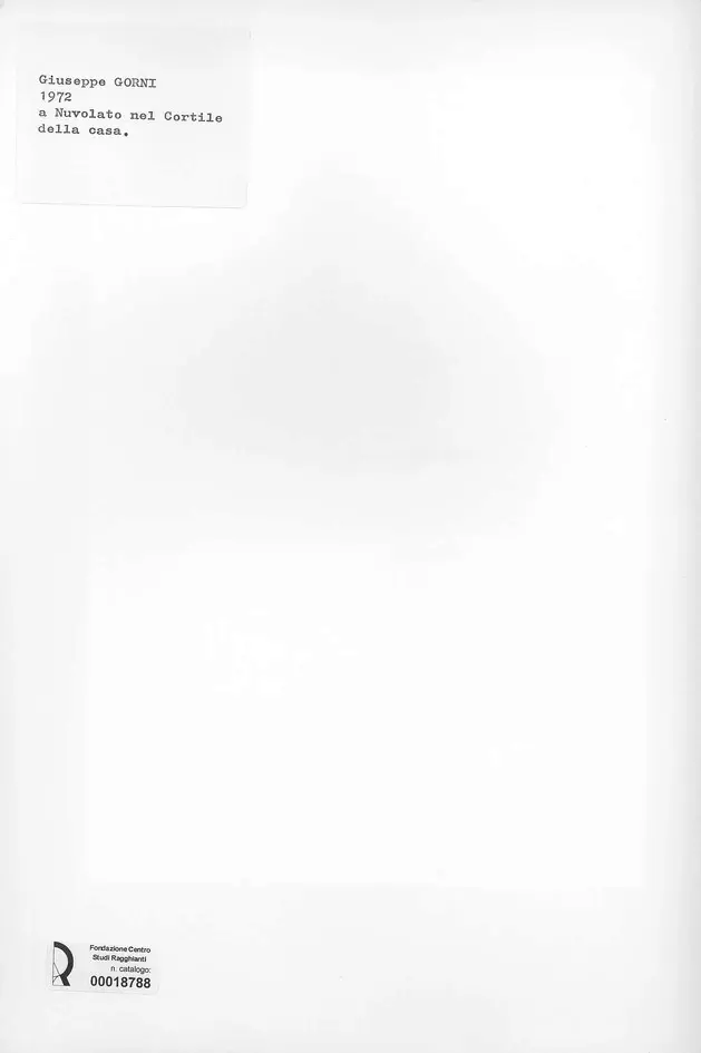 Gorni, Giuseppe - - , retro