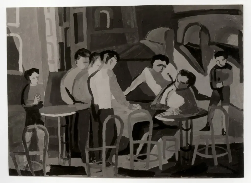 Grazzini, Renzo , Uomini al caff&eacute; -