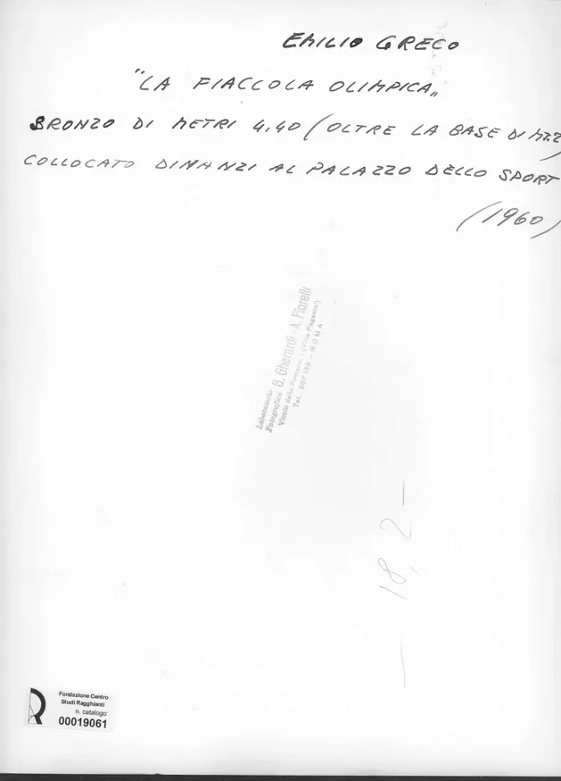 G. Gherardi - A. Fiorelli , retro