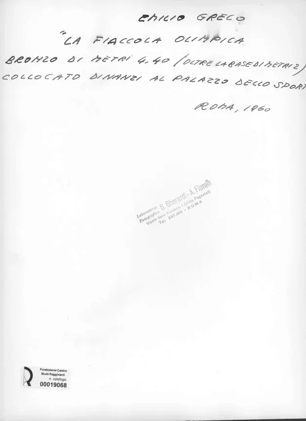 G. Gherardi - A. Fiorelli , retro