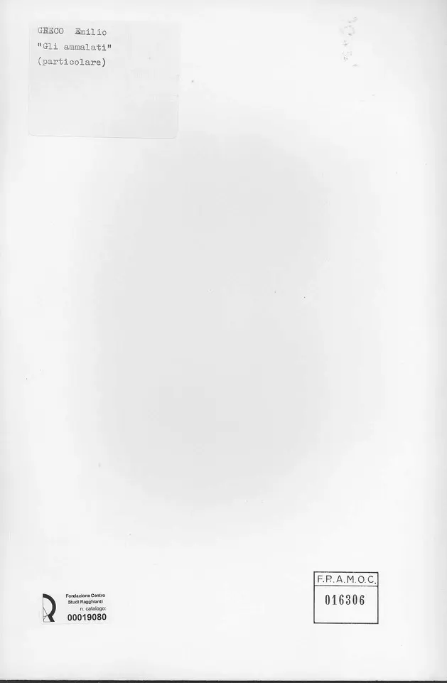 Anonimo, Anonimo , retro