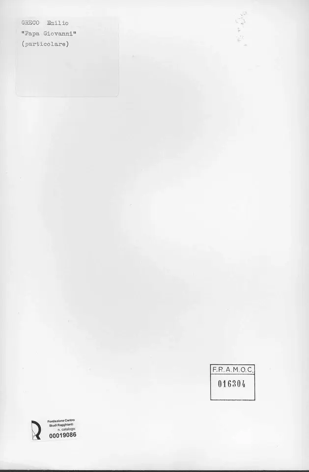 Anonimo, Anonimo , retro