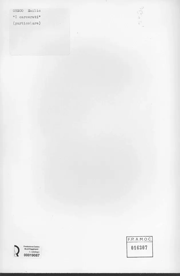 Anonimo, Anonimo , retro