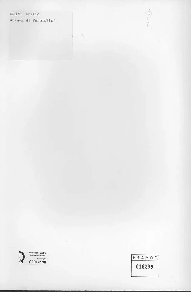 Anonimo, Anonimo , retro