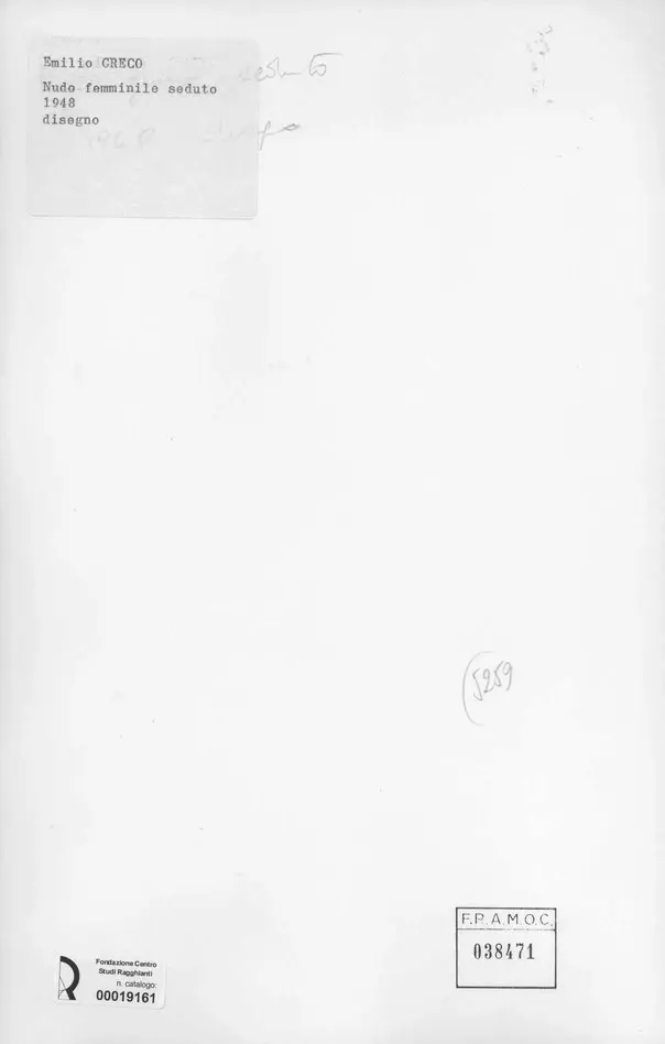 Anonimo, Anonimo , retro