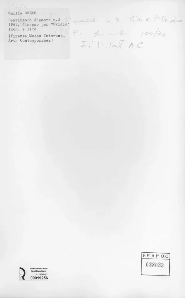 Anonimo, Anonimo , retro