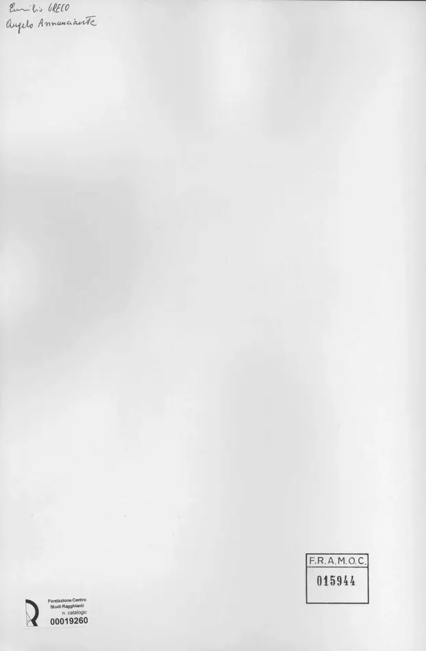 Anonimo, Anonimo , retro