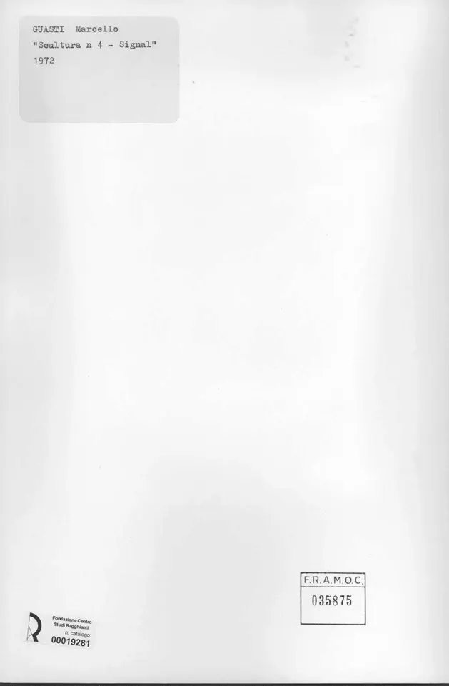 Anonimo, Anonimo , retro