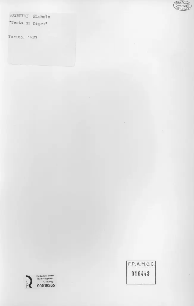 Anonimo, Anonimo , retro