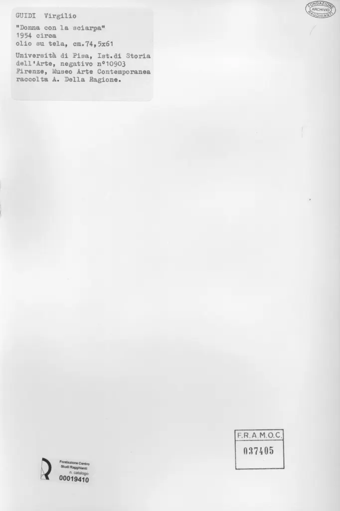 Universit&agrave; di Pisa. Dipartimento di Storia delle Arti&nbsp; , retro