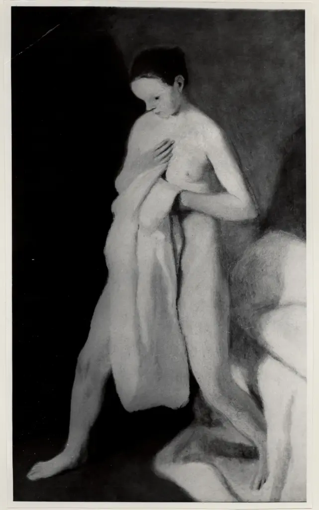 Anonimo , Guidi, Virgilio - sec. XX - Donna che si leva