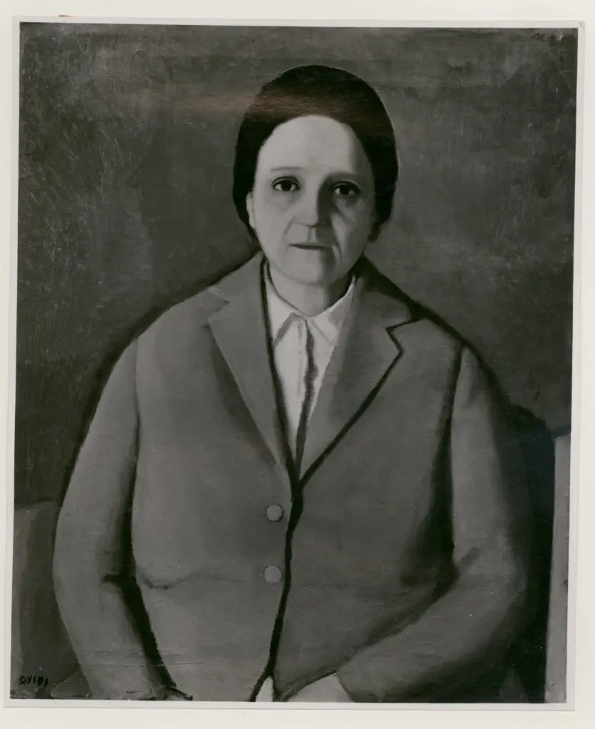 Anonimo , Guidi, Virgilio - sec. XX - Ritratto della madre