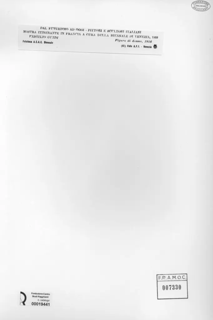 A.F.I. Agenzia Fotografica Industriale , retro